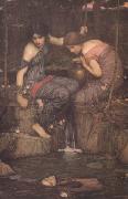 John William Waterhouse Nymphs finding the Head of Orpheus (mk41) Spain oil painting artist